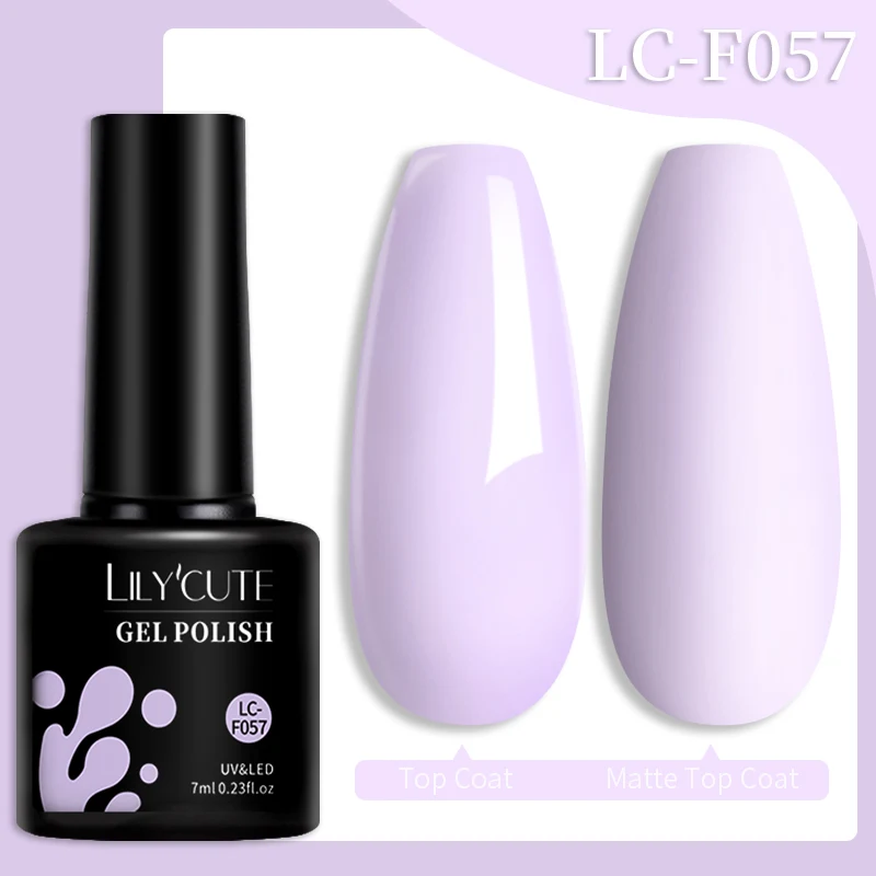 LILYCUTE 129 Kleuren 7 ML Nagel Gel Polish Nagelbenodigdheden Vernis Semi Permanente Nail Art Manicure Losweken LED UV Gel nagellakken