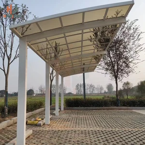 Gazebo taman luar ruangan Voiture carport aluminium garasi logam ekstensi f auto r rv esterne otomatis untuk kanopi parkir mobil carport 3x6 10 carport logam penjualan terbaik - №