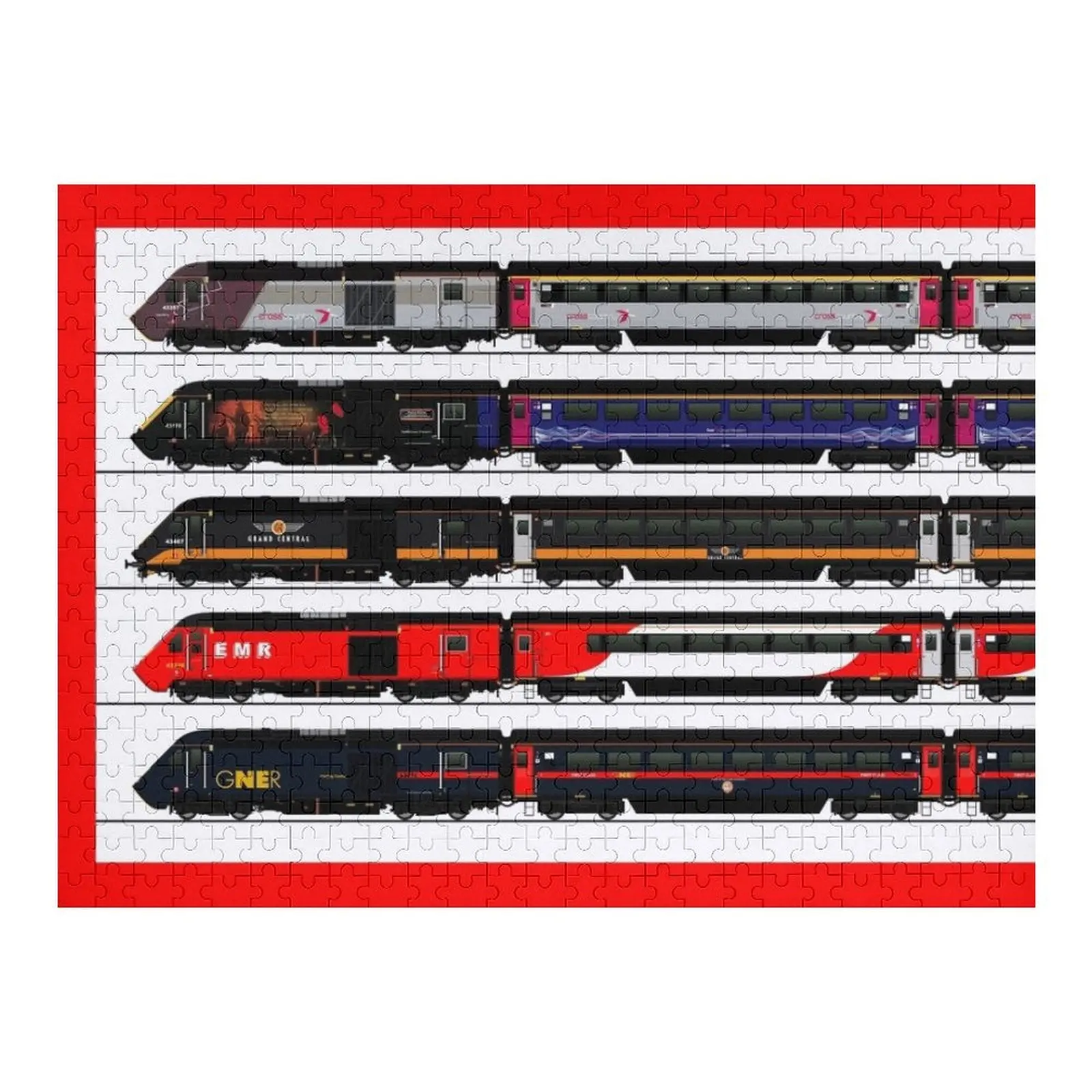 

HST TRAIN COLLECTION Пазл Деревянные животные Деревянные пазлы для взрослых на заказ с фото Детская головоломка