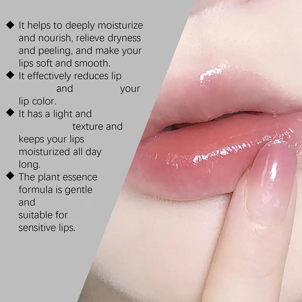 حمض الهيالورونيك ترطيب أحمر الشفاه منعش ترطيب ومنع تكسير تمييع خطوط الشفاه العناية اليومية بلسم الشفاه #6