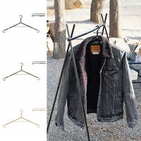 Foldable Folding Clothes Drying Racks Lightweight Portable Outdoor Collapsible Clothes Hanger Durable Detachable