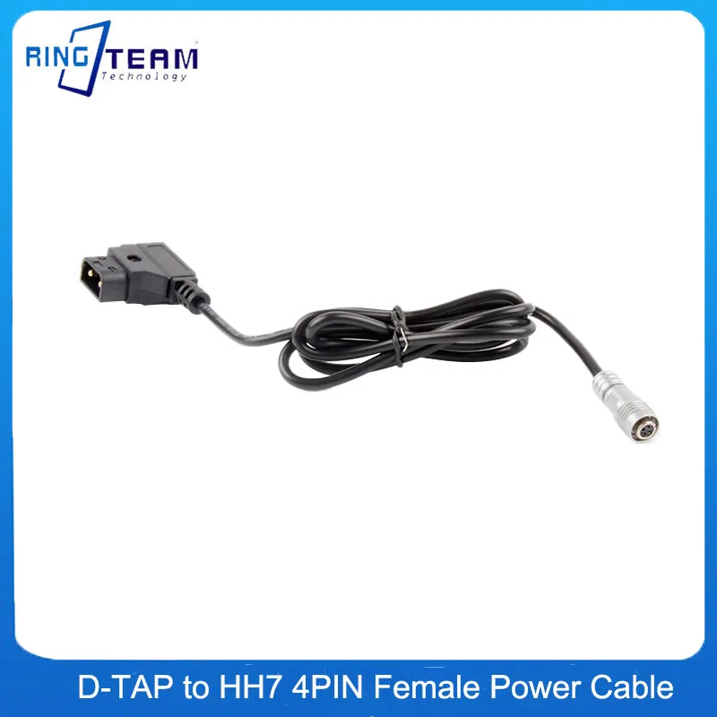 

BM5 BM7 HH7 HS7T Monitor Power Cable, XS6 4 Pin Female Plug to D-tap / P-tap