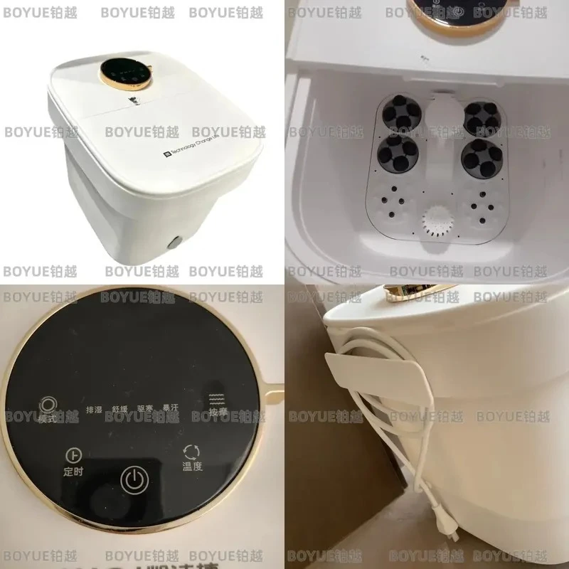 Electric Foot Spa Massager with Heat Automatic Constant Temperature Soaking Bucket Intelligent Home Care Device for