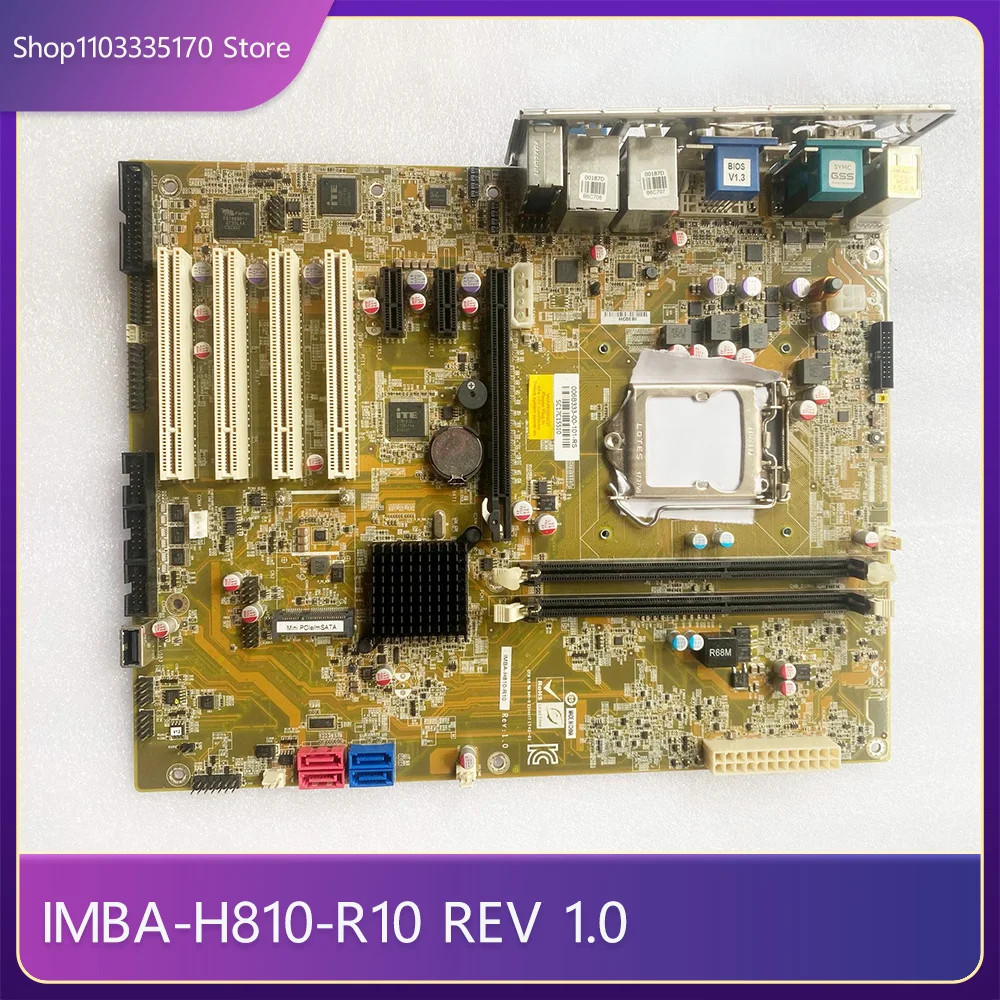 

IMBA-H810-R10 REV 1.0 For IEI Industrial Motherboard Dua Port