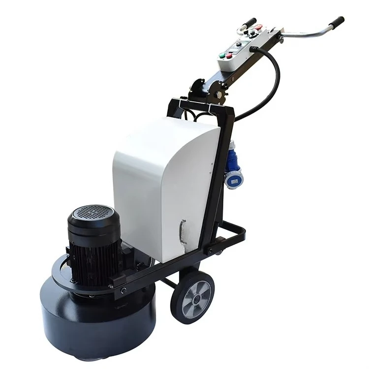 Heavy Duty Flooring Wood Flooring, Edge Grinder Double Disc Remote Control Dust Epoxy Concrete Grinding