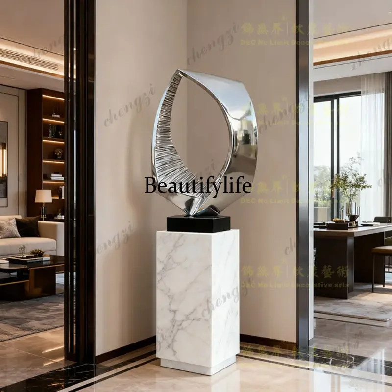 Y136 Home Hotel Villa Commercial Lobby Abstract Sculpture Floor Ornament Model Room Sales Office Clubhouse Entrance Living Room