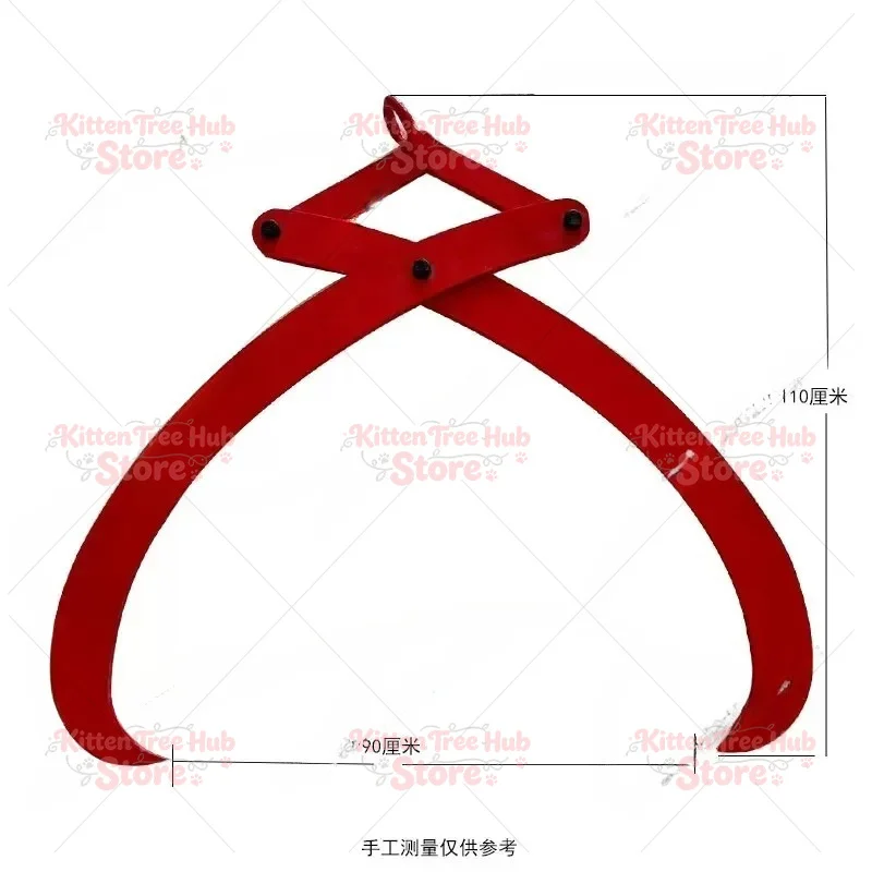 Log Lifting Clamp Heavy Duty Wood Grapple Timber Hoist Clamp Wood Handling Transport Tool