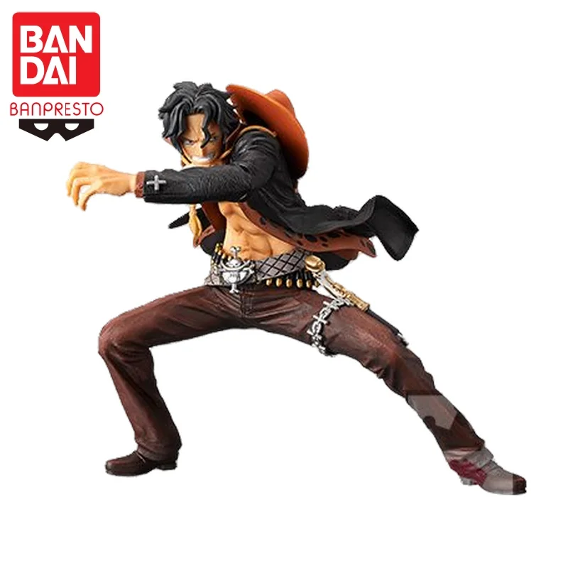 

in stock BANDAI Original BANPRESTO ONE PIECE PORTGAS D ACE action figure Model Doll Brand New Boxed Garage Model toys