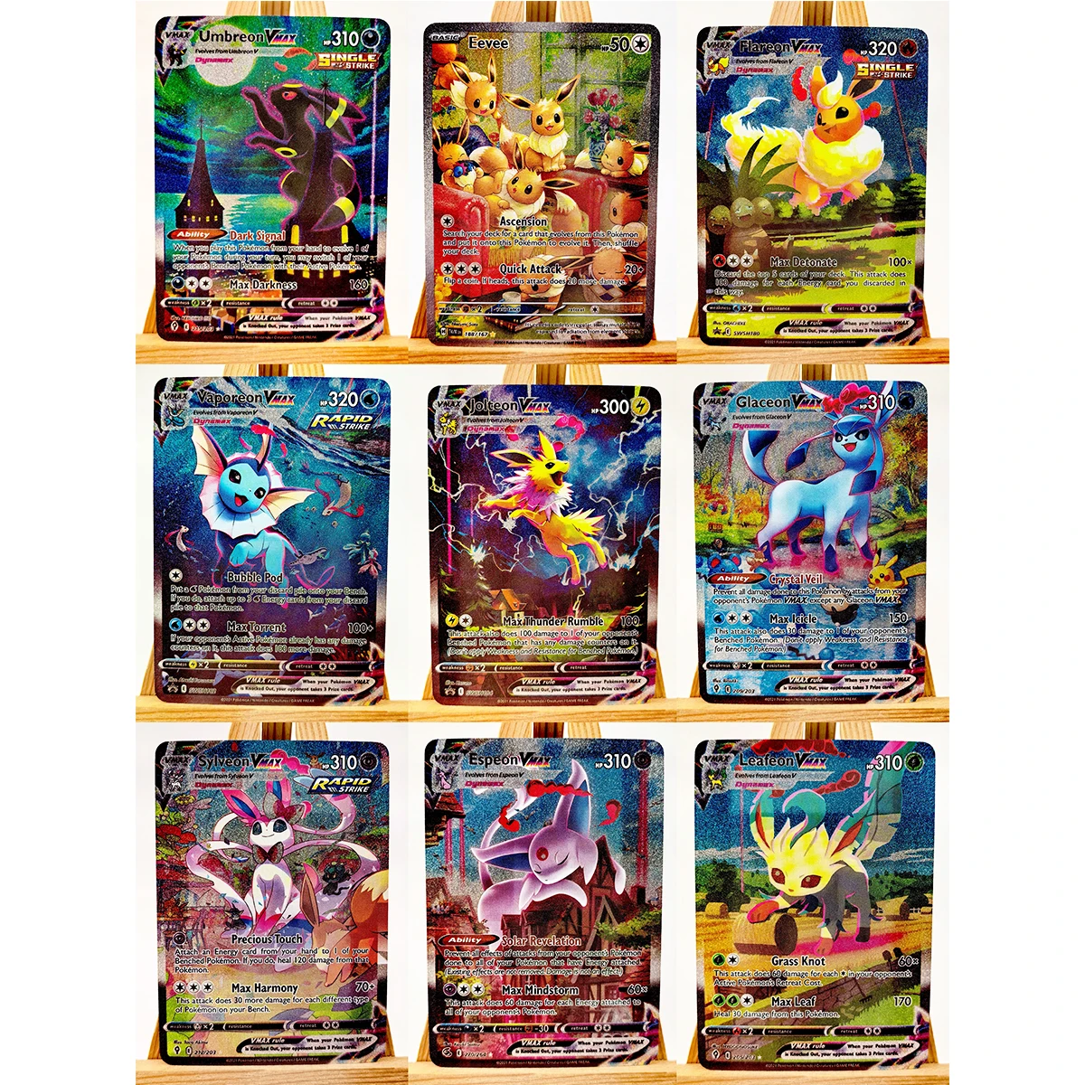 Umbreon Eevee Sylveon Leafeon Glaceon Toys Hobbies Hobby Collectibles Game Collection Anime Cards