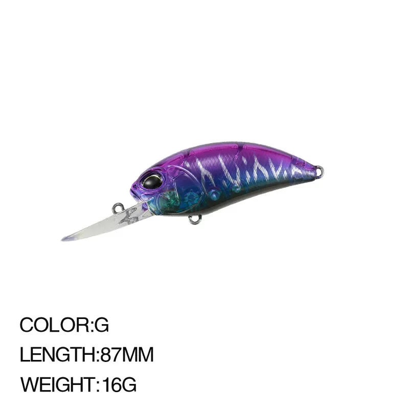 Kurbel Griffon Wobbler Angelköder Japanisches Design Noise Crankbait 6g 42mm Schwimmender Kurbelköder für Barsch Barsch Hecht Pesca