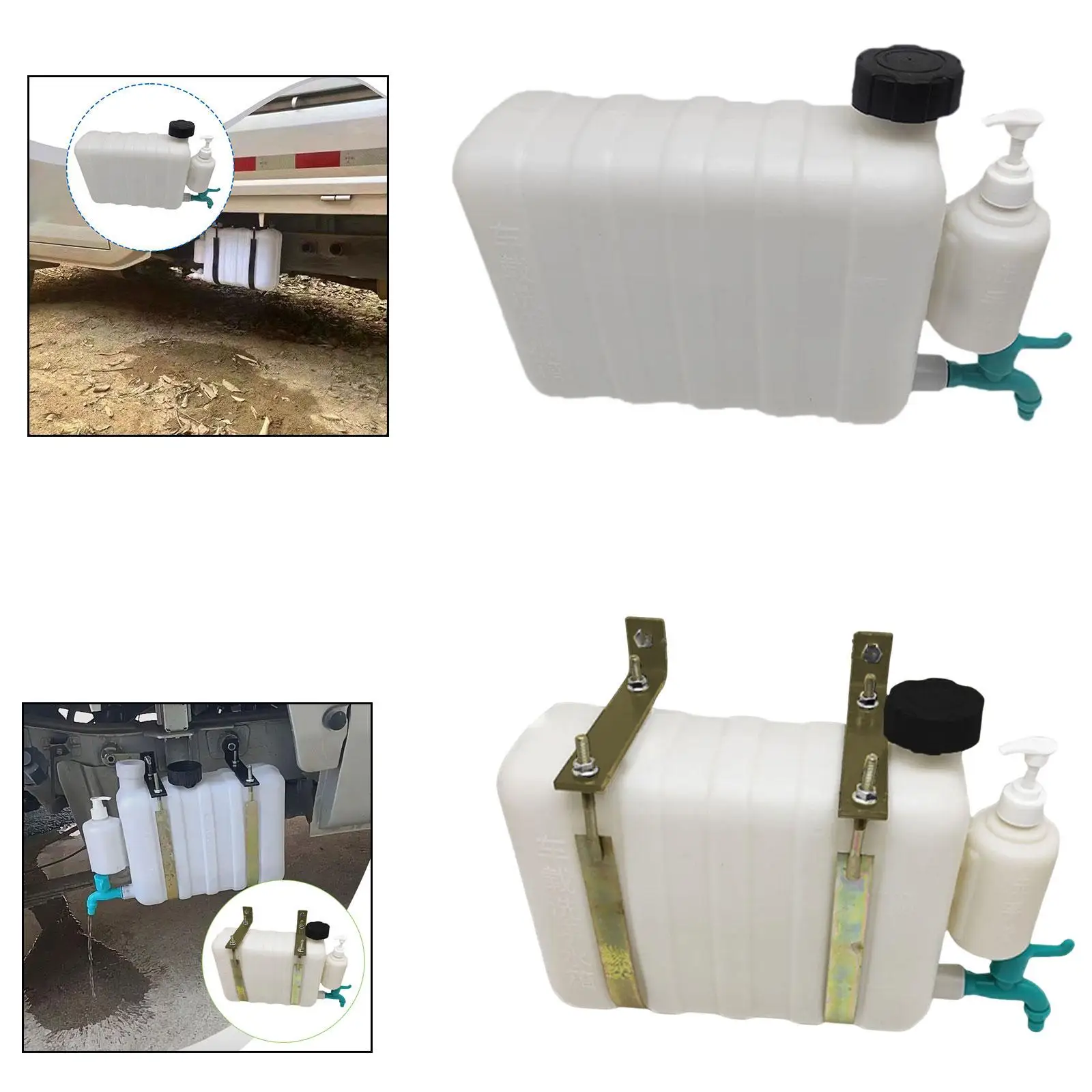 Water Tank Large Capacity with Spigot for Driving Tour Vehicle - view 6