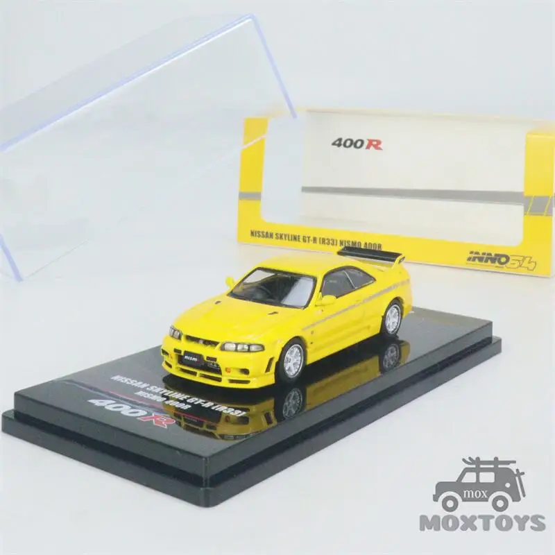 INNO64 1:64 NISSAN SKYLINE GTR R33 NISMO 400R Diecast Model Car