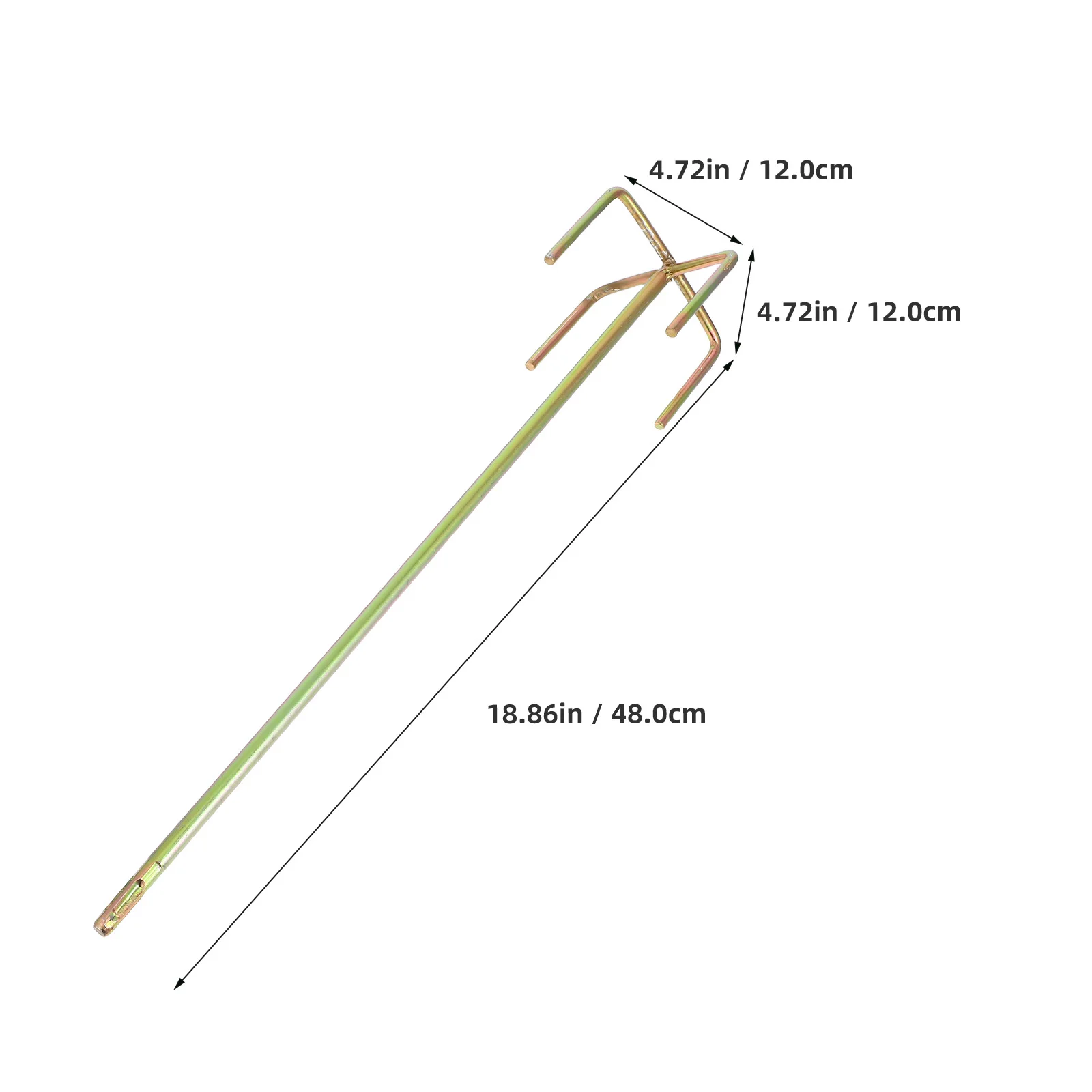 2 قطعة قضيب خلط الحفر خلاط الاسمنت أداة خلاط الطين مجداف للخرسانة الجص الجص الحفر اثارة مرفق #5