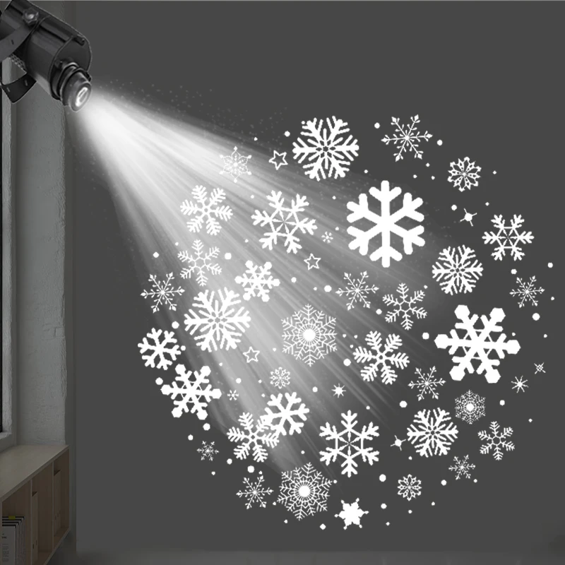 200W Custom Logo Snowflake Bubble Cloud Butterfly Balloon Pattern Dynamic Creative Outdoor Projection Lamp