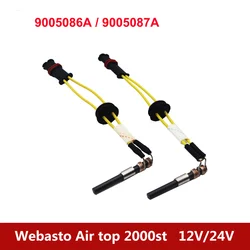 For Webasto Air Top 2000ST 24V Diese Air Heater Glow Pin 9005087A 12V AT2000ST Glow Plug 9005086A Similar Kyocera Brand