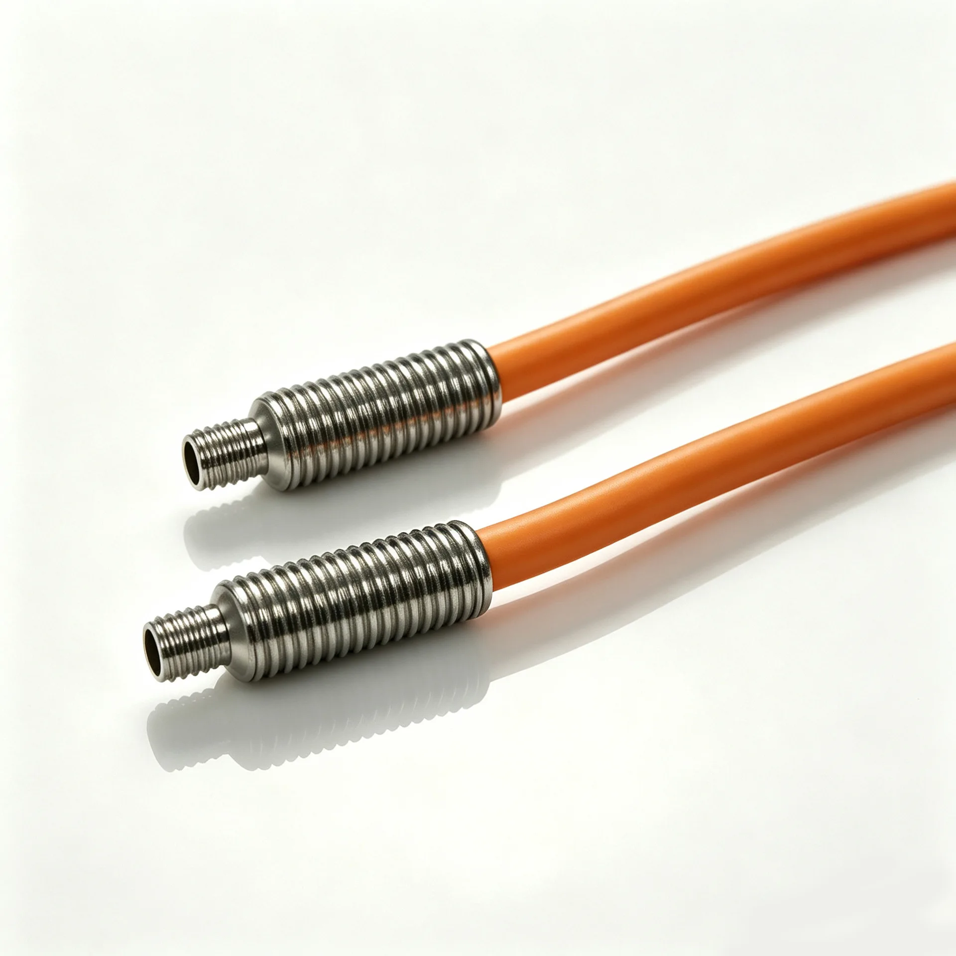 High temperature resistant optical fiber sensor, transmission type coaxial light inlet optical fiber sensor