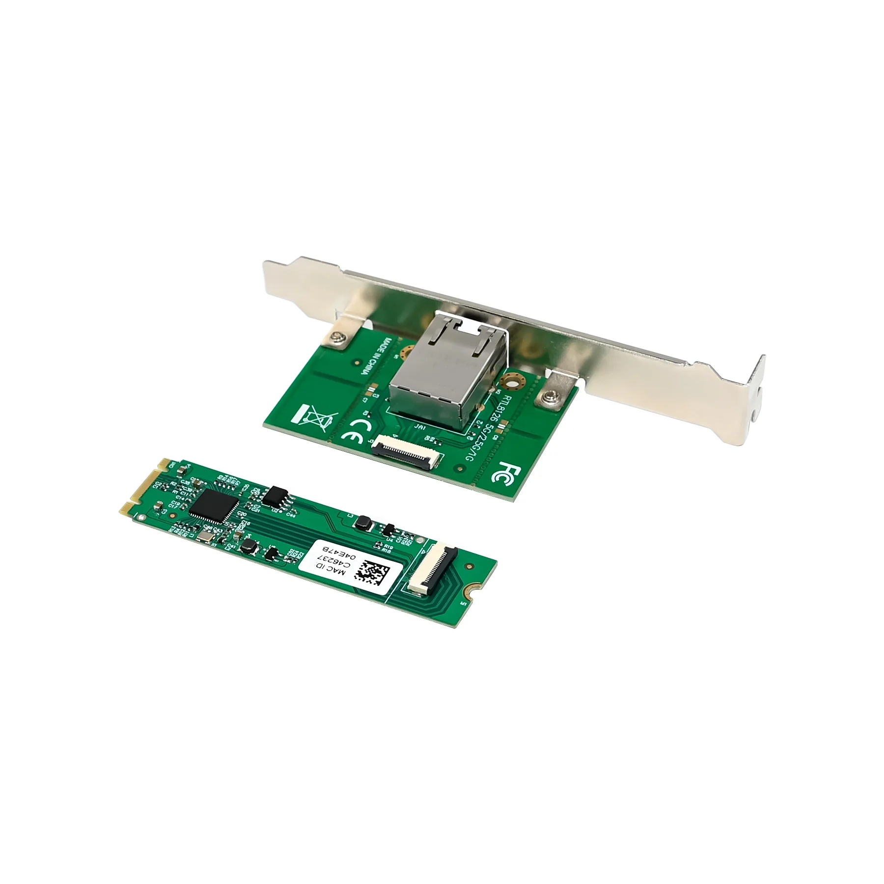 SUNWEIT ST7471 M.2 B + M RTL8126 5G سطح المكتب NIC Single-RJ45 5G/2.5G/1G/10/100M محول الشبكة الداخلي السلكي FCC/CE معتمد