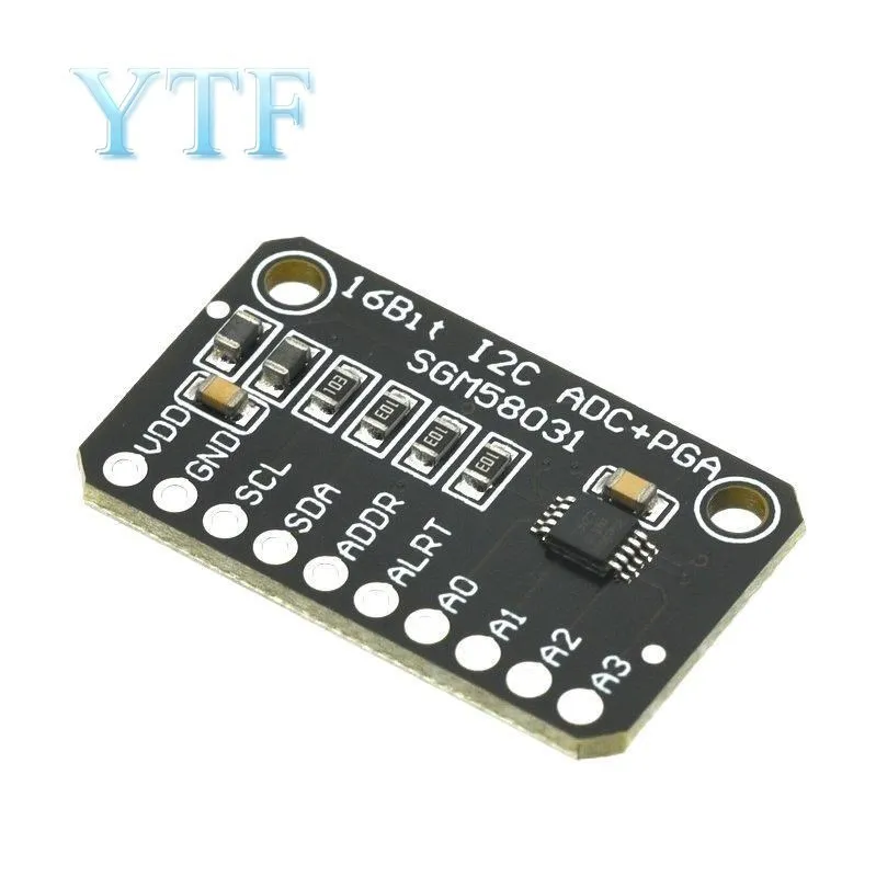 SGM58031 Development Board 16-bit High Precision I2C Module 4 Channel ADC Data Acquisition Converter 