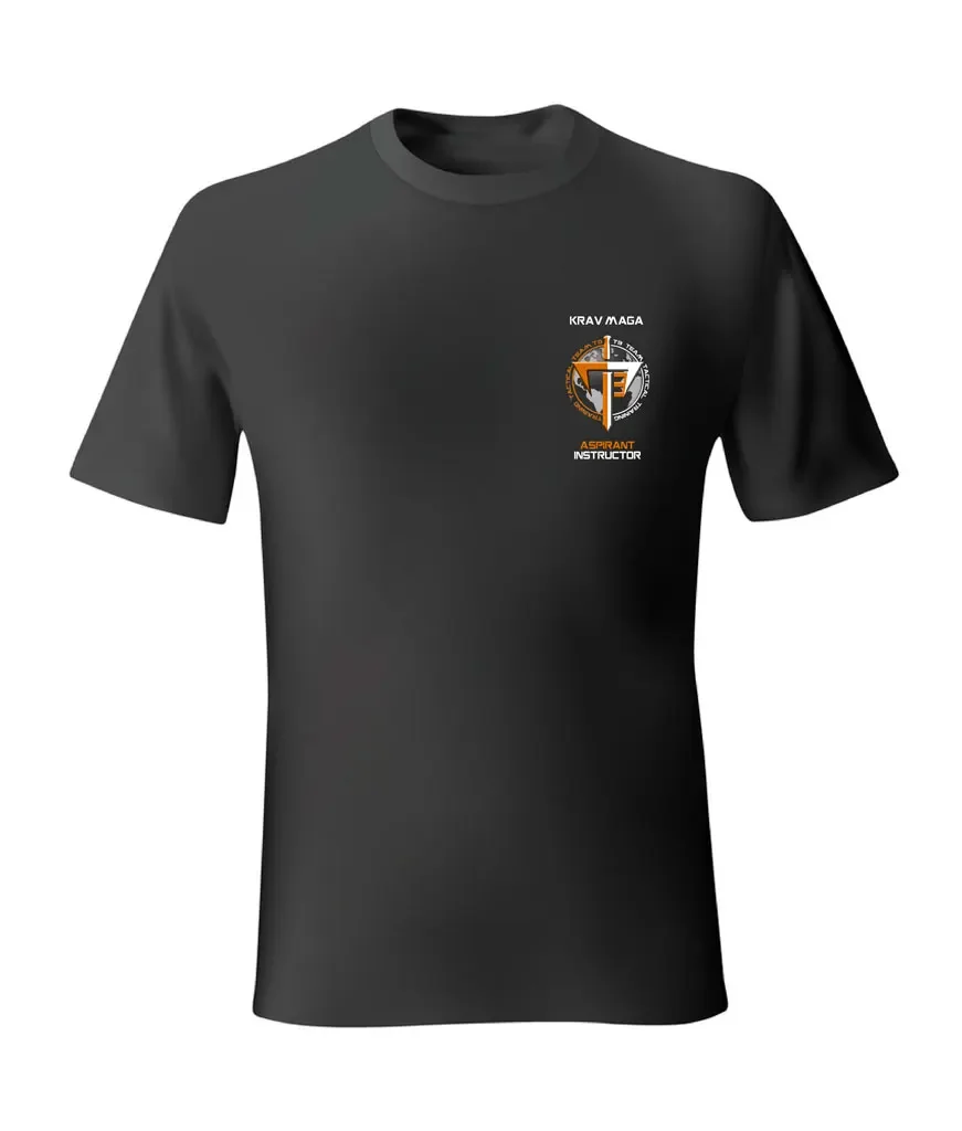 Israeli Martial Art Krav Maga Training Instructor T-Shirt 100% Cotton O-Neck Summer Short Sleeve Casual Mens T-shirt Size S-3XL