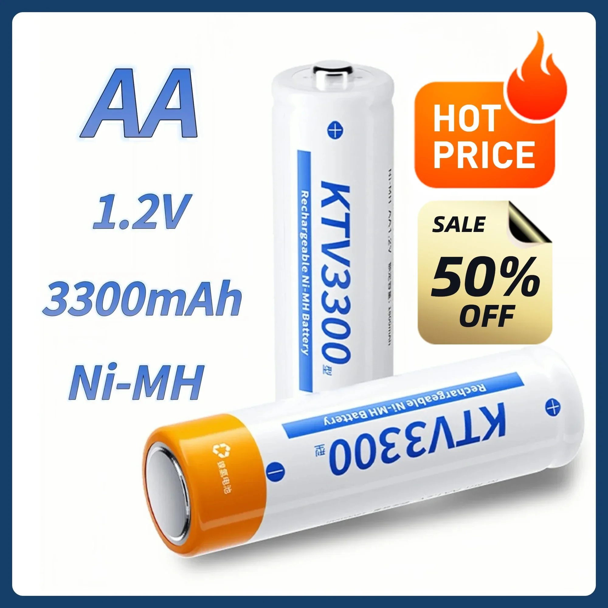 1.2 فولت KTV3300mAh بطاريات قابلة للشحن AA ل KTV ميكروفون ماوس مصباح يدوي غمبد المتعدد راديو كاميرا المتقلب