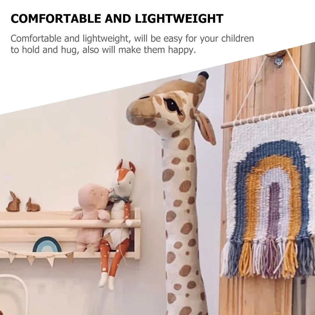 Baby Pillows Standing Plush Dolls Giraffe Stuffed Animal Giant Animals Toddler Soft