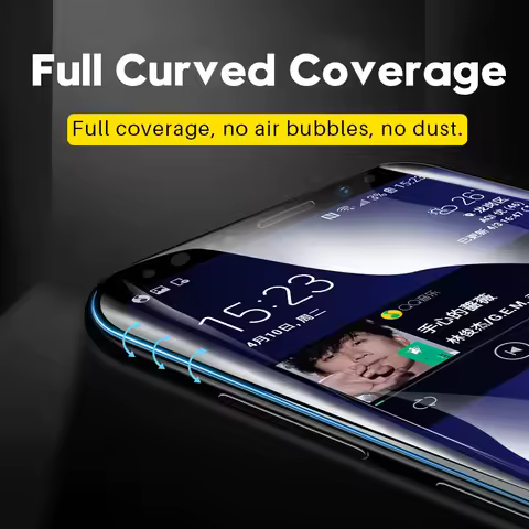 9D Curved Tempered Glass For Samsung Galaxy S8 S9 Plus S10 S20 S21 Ultra Screen Protector For Samsung Note 8 9 10 20 Ultra Glass