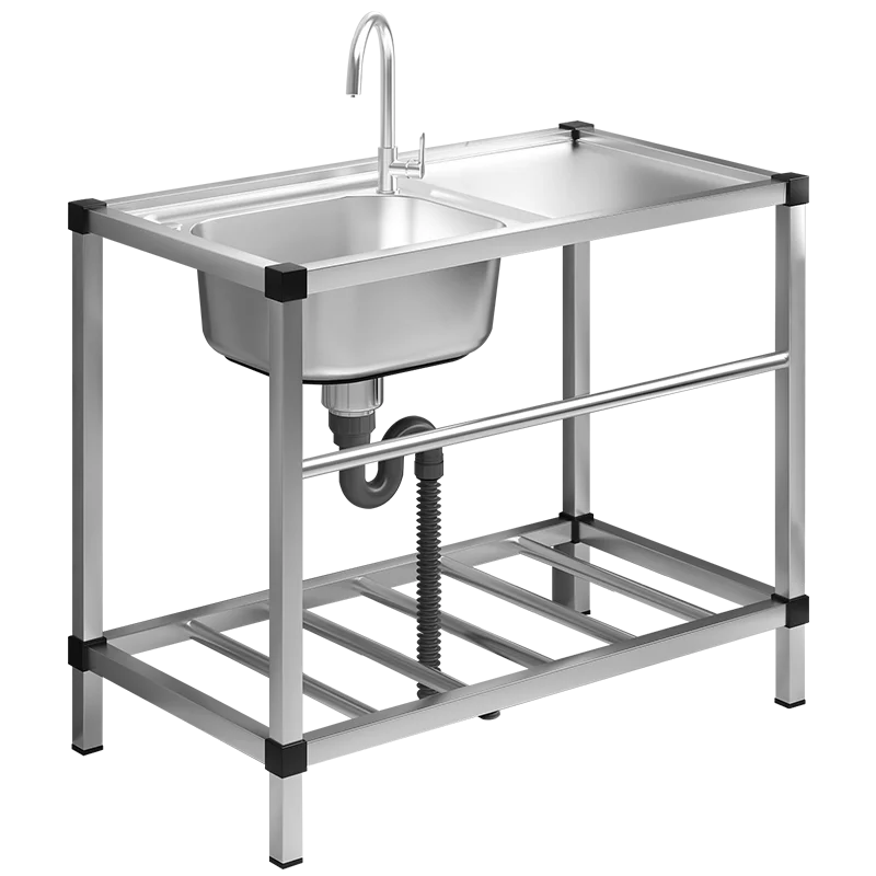 Kitchen stainless steel sink sink sink vegetable sink sink sink sink with bracket workbench