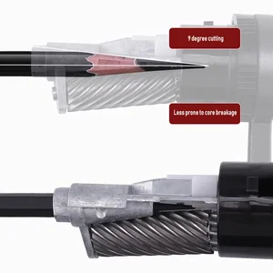 Faber Castell Art Long Sketch Point Pencil Pencil Pencil for Artistic Coal Pencil/Drawing/Pencil Pencils Adjustable Points 10 Main Sales Pencil Parent - №5