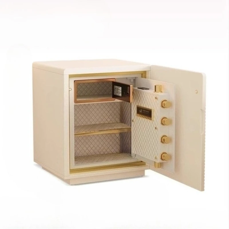 Integrated Bedside Table Safe With Smart Password Safe Cabinet Box Nightstands Furniture Storage Locker No Installation Required