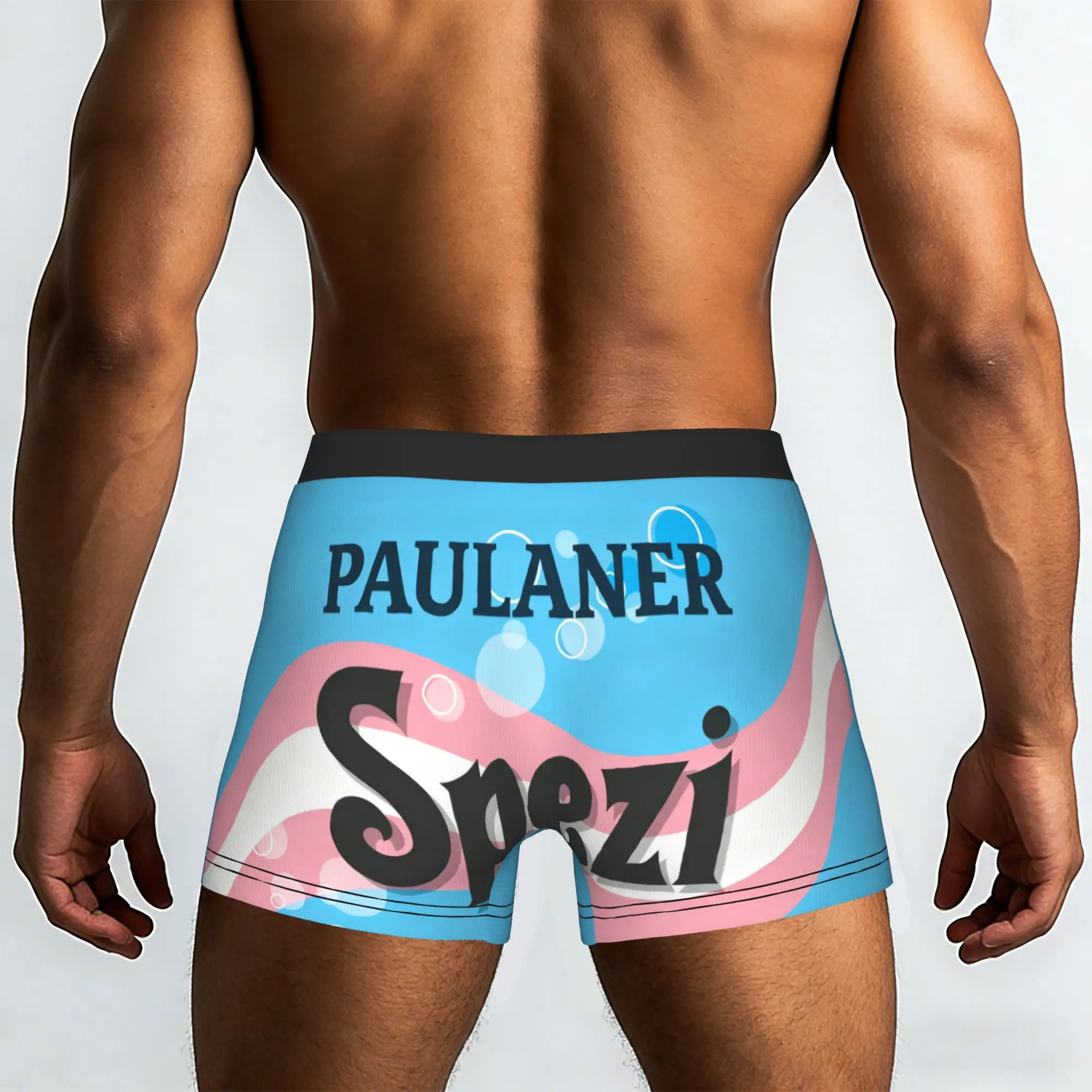 Customized Male Novelty P-paulaners Spezi Munich Beer Drink Underwear  Boxer Briefs Breathable Shorts Panties Underpants