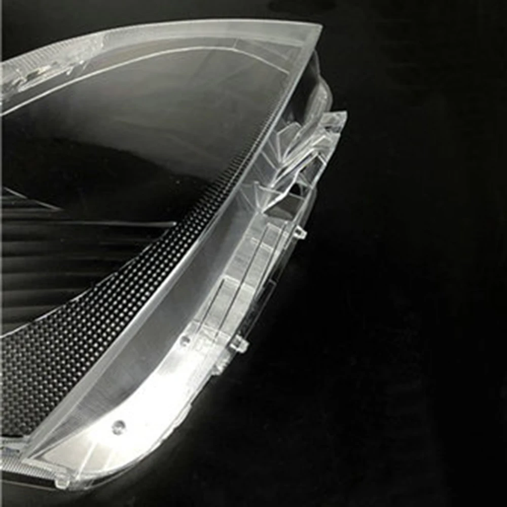 Car Front Headlight Lens Cover Lampshade Glass Lampcover Caps Headlamp Shell For Nissan Livina 2007 ~ 2012 Auto Head Light Case