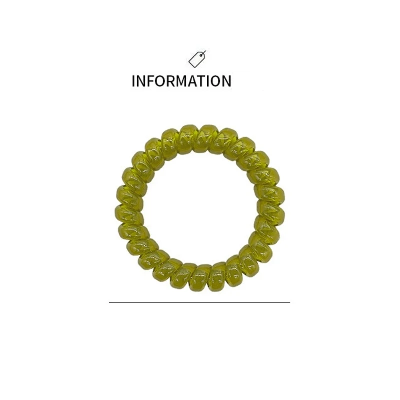 652f Accessoires cheveux élastiques à cheveux coréens à mode.