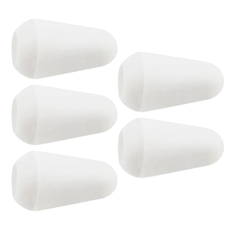 5Pcs Plastic Guitar Pickup Selector Tips 3/5 Way Toggle Knobs Tips Caps 4mm Guitar Accessories 3.7mm