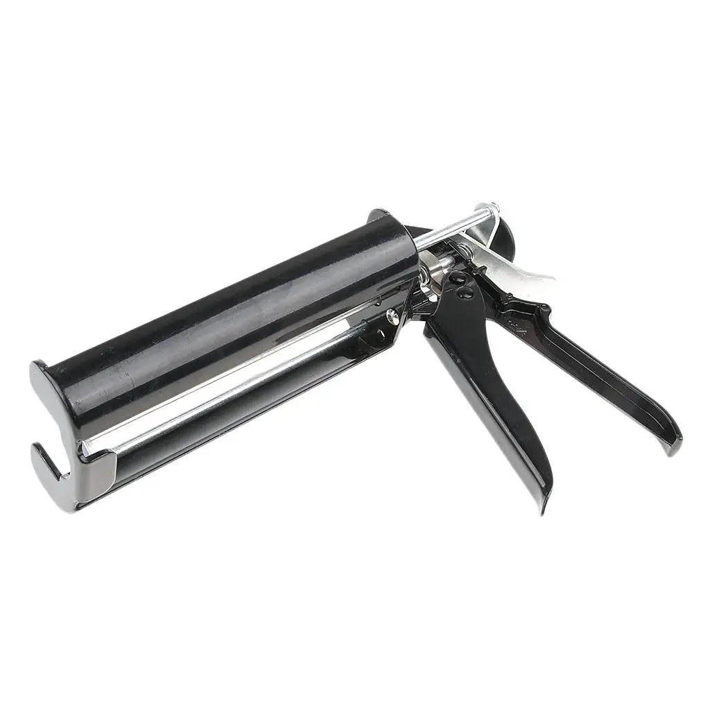 -Barrel Steel Caulk Sealant Dispenser for 400ml 1:1 Ratio Cartridges