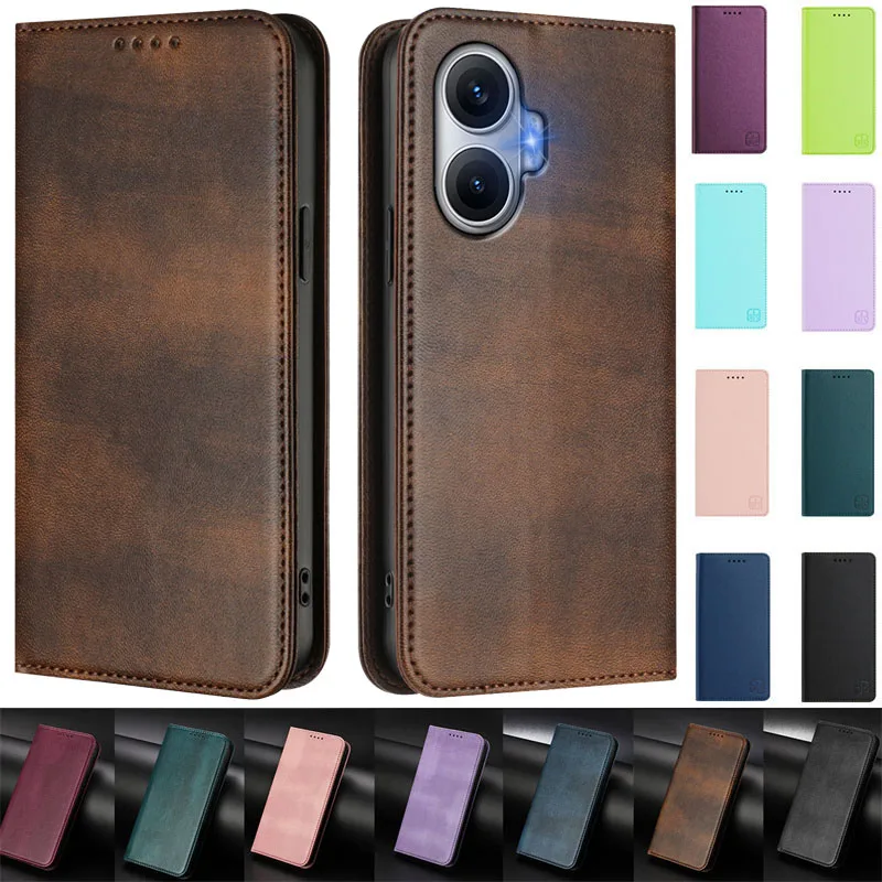 

High-quality Turbo4 Pro Magnetic Case For Redmi Turbo 4 Pro Leather Wallet Flip Attraction Case For Xiaomi Redmi Turbo 4 Phone C