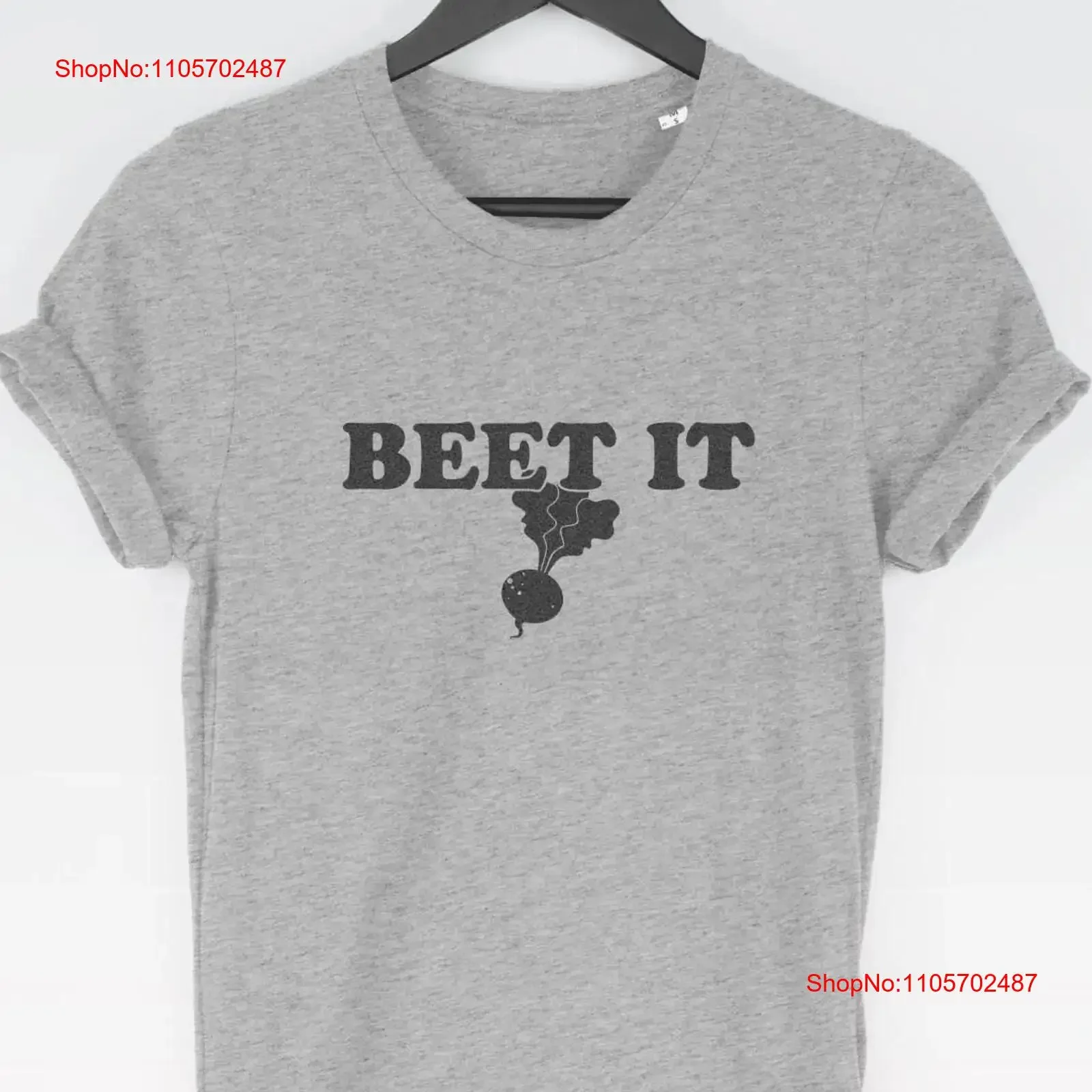 Beet It T Shirt tee veggie vegan Beets Top Beetroot Funny vintage Washed Top For Everyday Wear Unisex graphic Comfortable