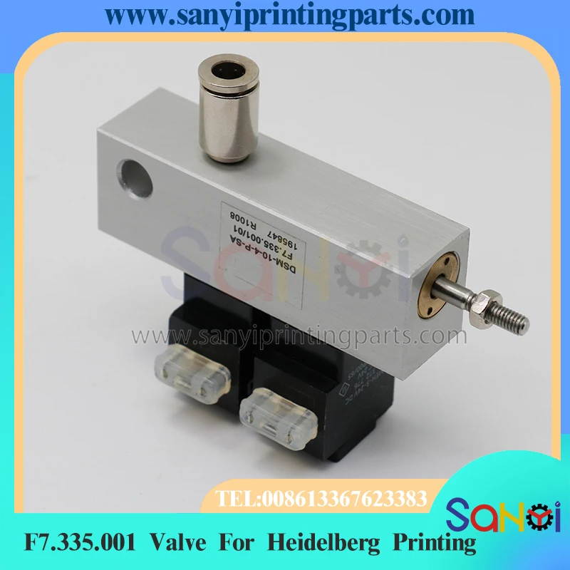 

Лучшее качество F7.335.001 Блок клапана цилиндра 6,5 В для Heidelberg CD102 CX102 SM102 Запасные части для машины