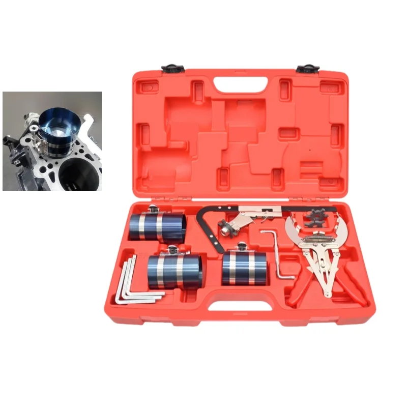 

Automotive Piston Ring Disassembly Compressor/expansion Caliper/engine Piston Ring Groove Carbon Cleaner Tool Set Car Stuff