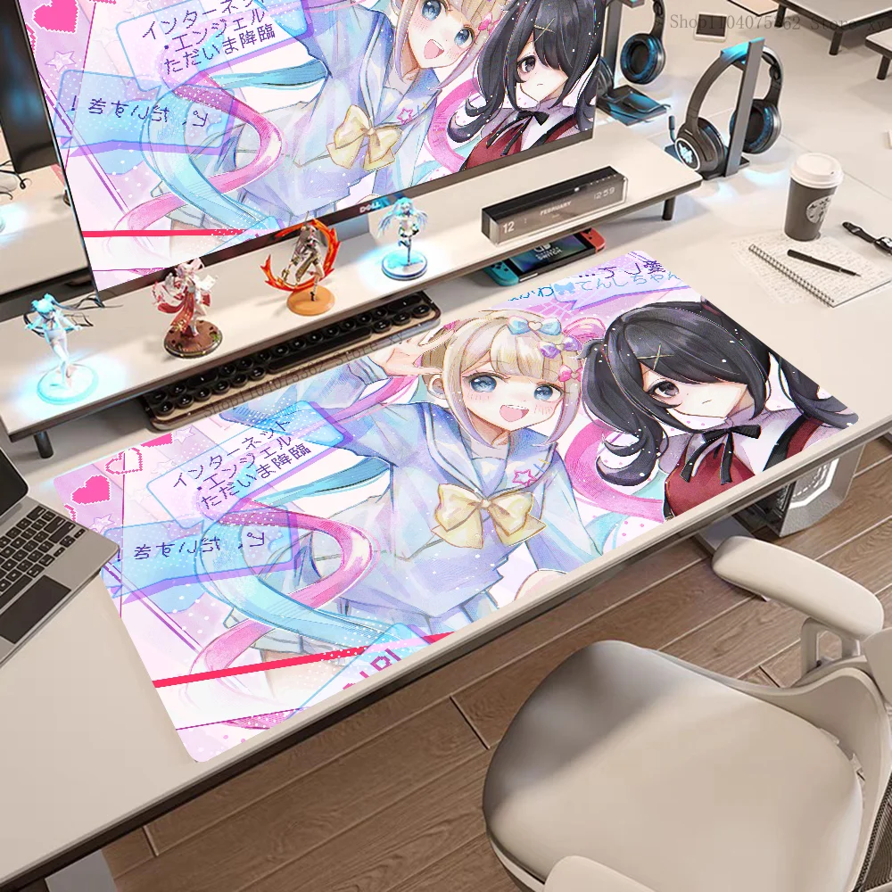 Needy Streamer Overload Game Mousepad Large Keyboard Desk Mat Gaming Mouse Pad LockEdge Non-slip Mat