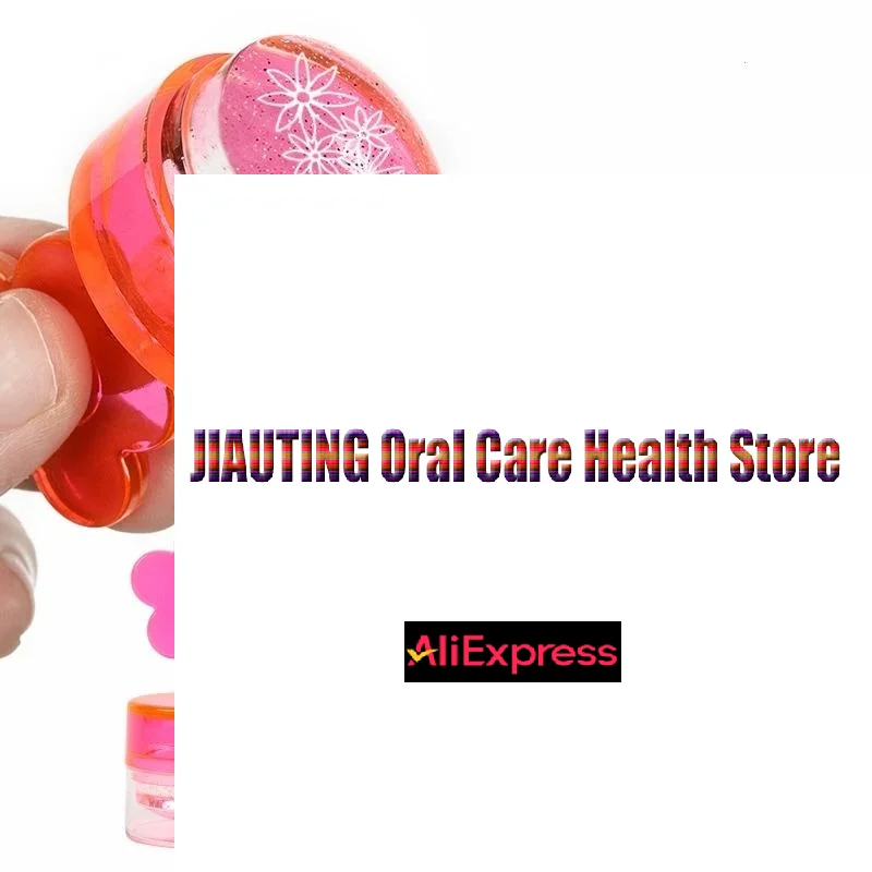 1 Juego de estampador de uñas con forma de flor, cabeza de silicona transparente, raspador de manicura, plantillas de transferencia, Kits de impresión, placas de estampado para decoración de uñas