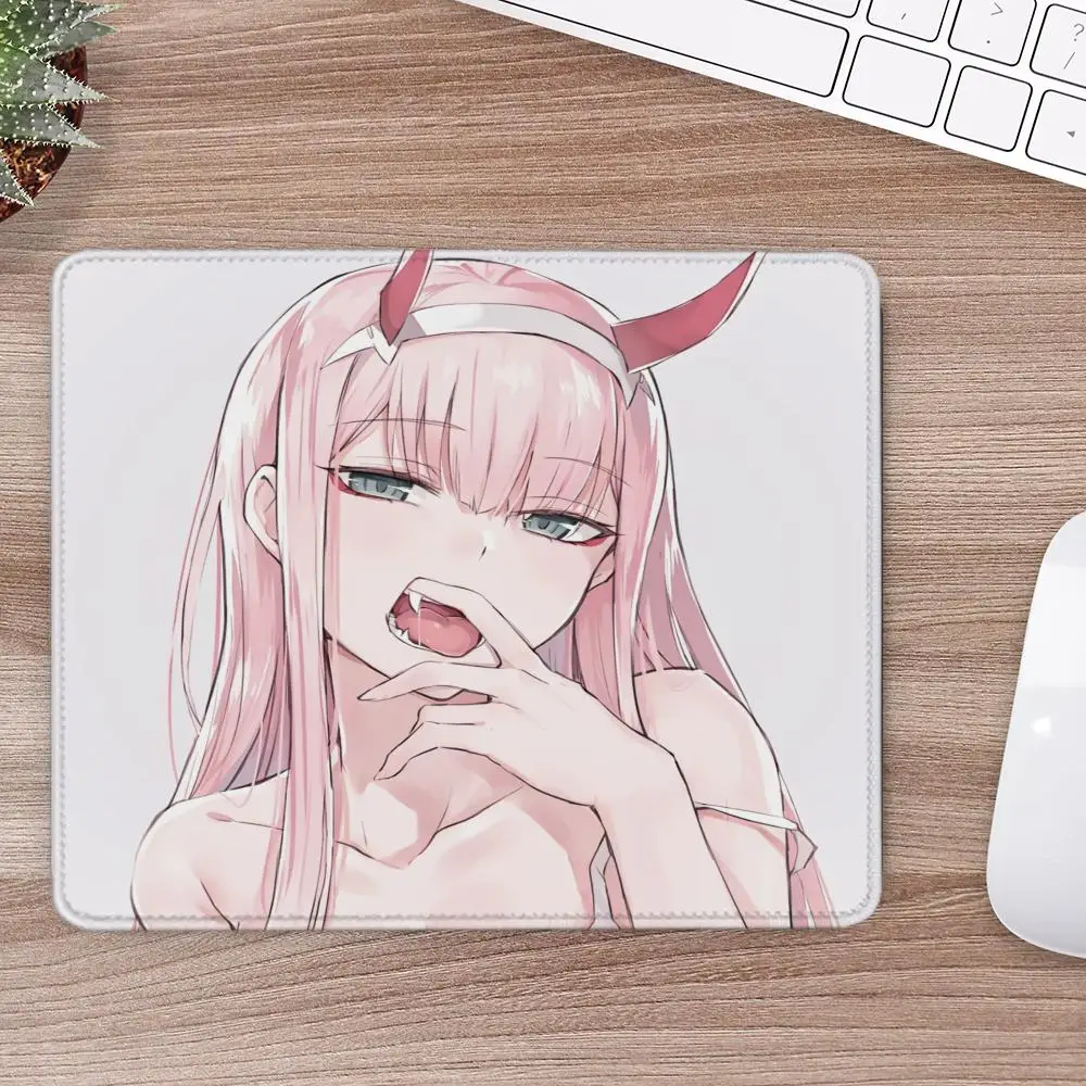 Darling In The FranXX 02 Mouse Pad Offices Accessories Gaming Small Mousepad Desk Mat Office Rug Gamer Mats Anime Gadgets Comput