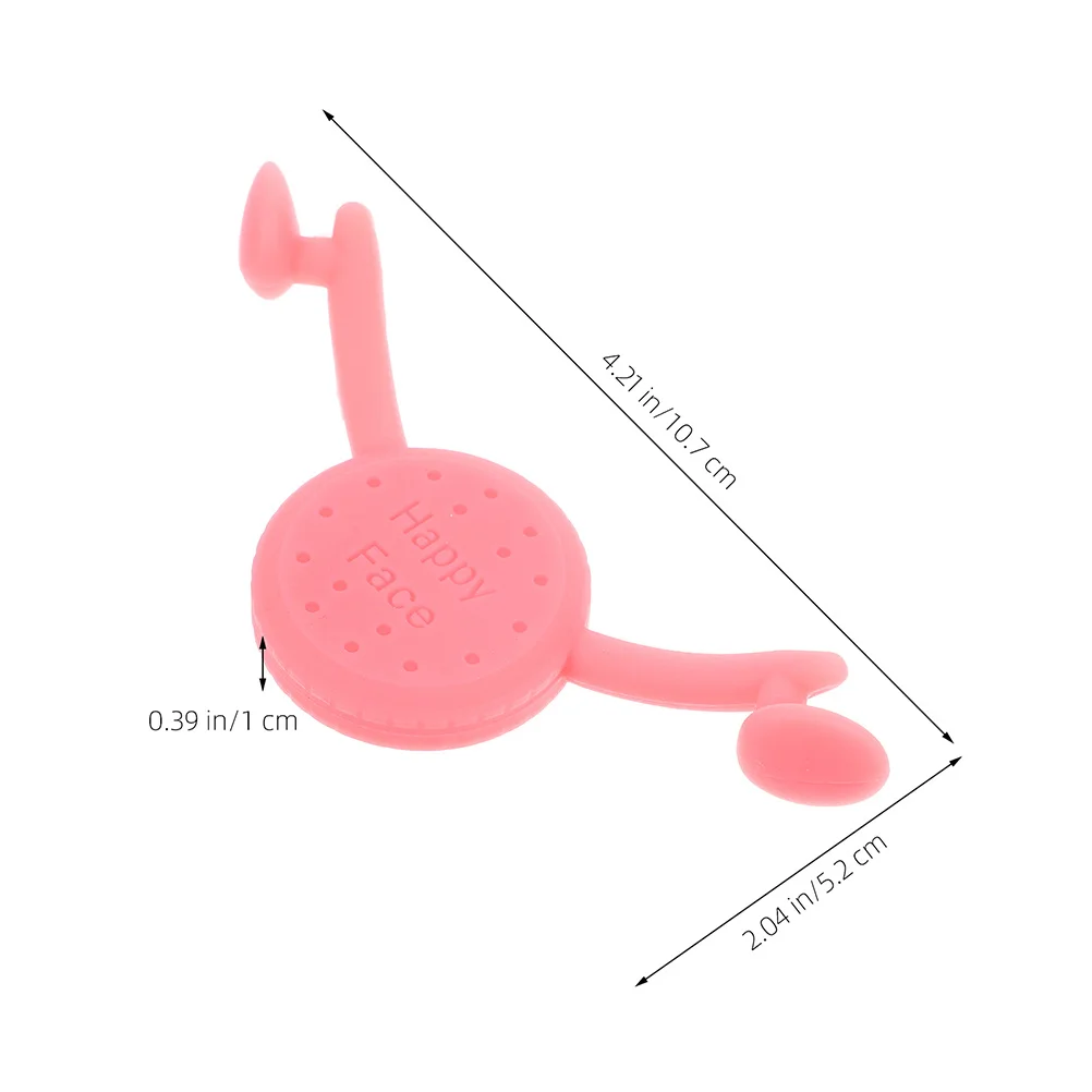 2Pcs Smile Trainer Natural Dimple Maker Facial Lift Tool Cheeks Clip Face Muscle Exerciser Soft Silicone Smile Corrector