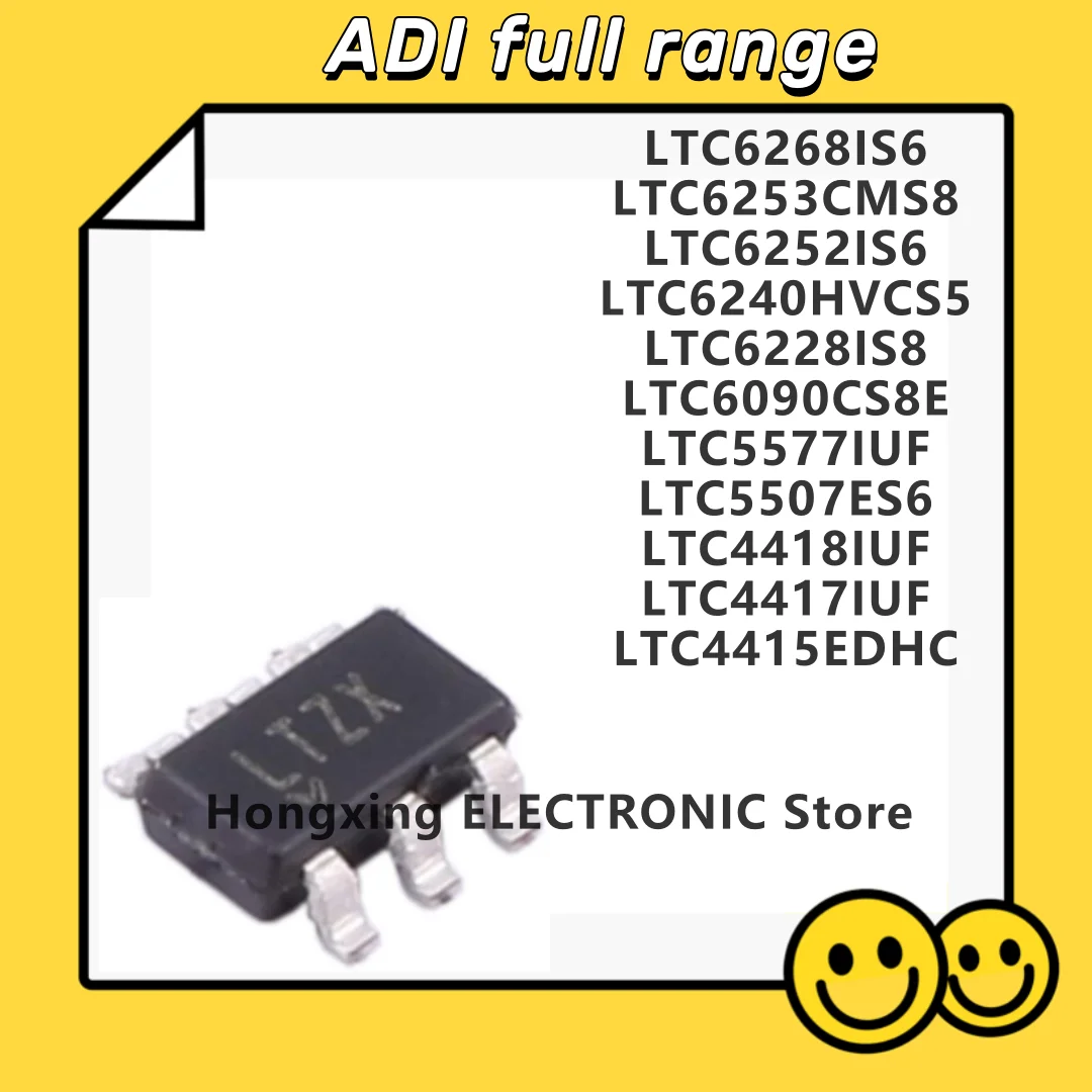 LTC6268IS6 LTC6253CMS8 LTC6252IS6 LTC6240HVCS5 LTC6228IS8 LTC6090CS8E LTC5577IUF LTC5507ES6 LTC4418IUF LTC4417IUF LTC4415EDHC