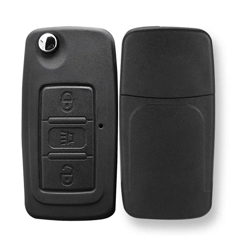 3 Buttons Replacement Flip Folding Remote Key Case Shell For Great Wall C50 H6 Keyless Entry Fob Key Cover