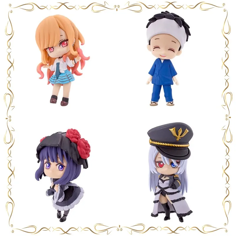 

My Dress-Up Darling Kitagawa Marin Gojo Wakana Gashapon Kawaii Desktop Decoration Ornament Action Figure Model Toys