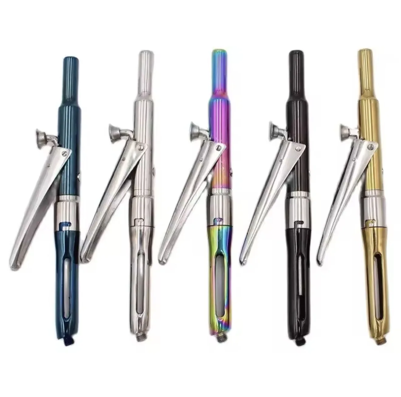 

DENILK 1pc Cito Jet 1.8ml Syringe Dental Anesthetic Syringe Stainless Steel Dental Aspirating Anesthetic Syringe Surgical Tool D