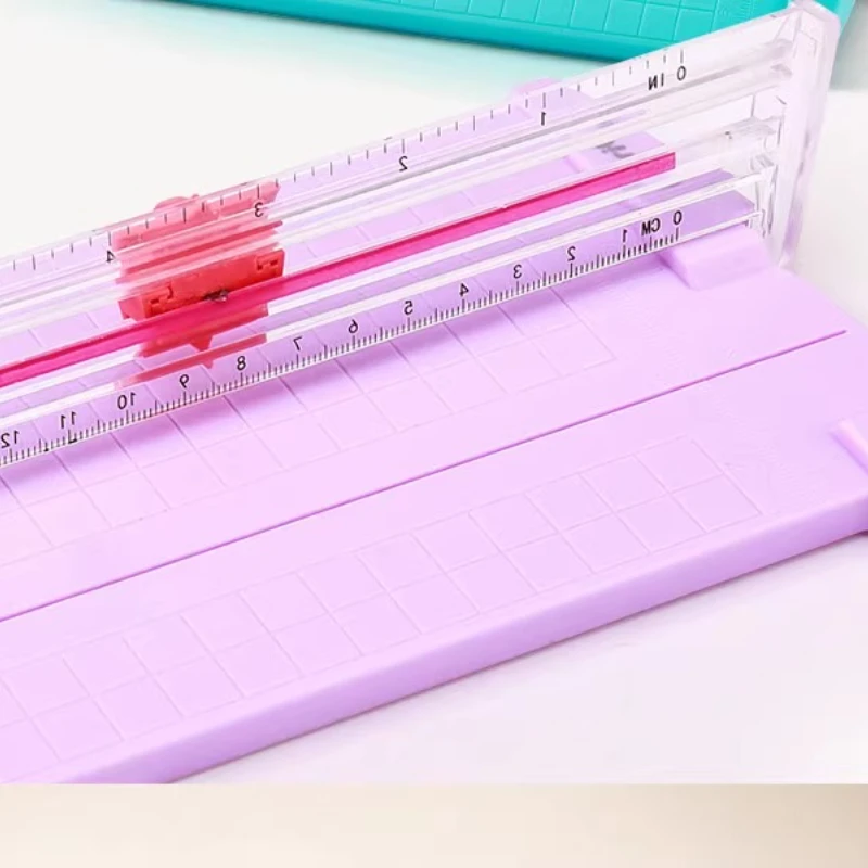 KW-TRIO قاطع الورق اليدوي المدمج DIY ماكينة تشذيب الورق المحمولة عالية الكفاءة وخفيفة الوزن ماكينة تشذيب الورق المحمولة