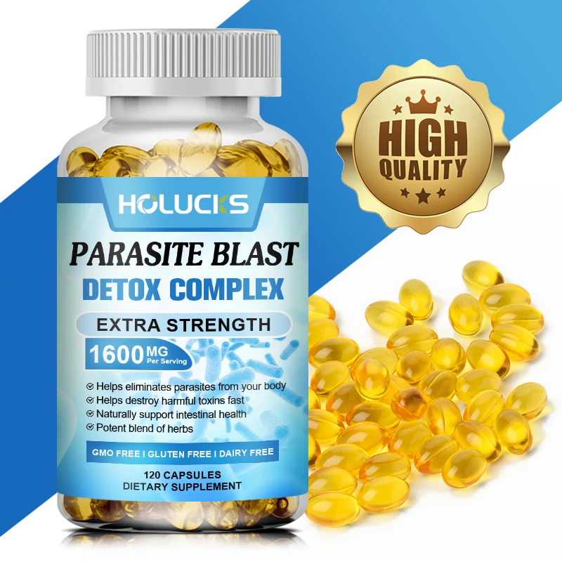 

Комплексная добавка для детоксикации от паразитов, очищение и детоксикация, улучшение пищеварения и метаболизма, поддержка здоровья кишечника, укрепление иммунитета
