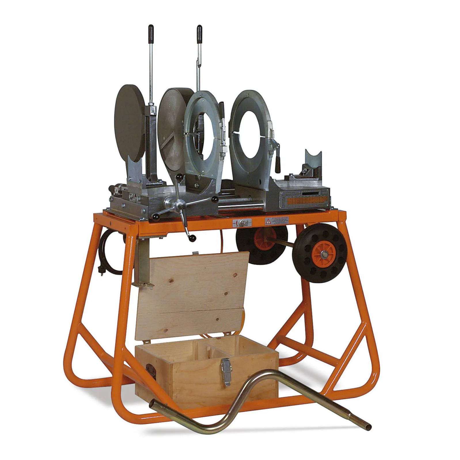 TLF Mini160 Y PE Pipe Fusion Welding Machine 40-160mm Siphon Drainage Welder Thin-Walled Low Prsure Pipeline New Condition Eng