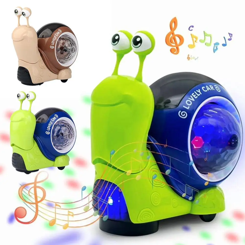 Interactive Crawling Rotating LED Pet Toy with Micro Motor Safe Material Low Power Consumption Battery Operated Easy Clean